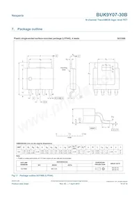 BUK9Y07-30B Datasheet Page 10