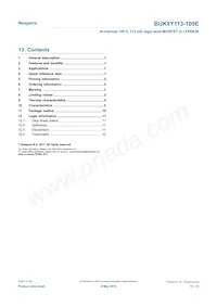 BUK9Y113-100E Datasheet Pagina 13