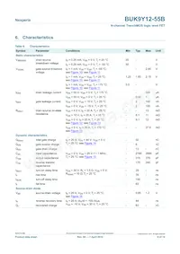 BUK9Y12-55B Datasheet Page 6
