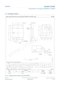 BUK9Y15-60E Datasheet Page 10