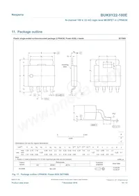 BUK9Y22-100E Datasheet Page 10