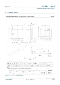 BUK9Y27-40B Datasheet Page 10