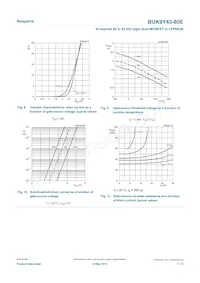 BUK9Y43-60E Datasheet Pagina 7