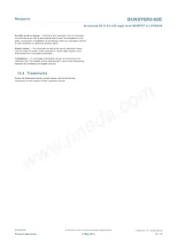 BUK9Y6R0-60E Datasheet Pagina 12