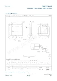 BUK9Y72-80E Datasheet Page 10