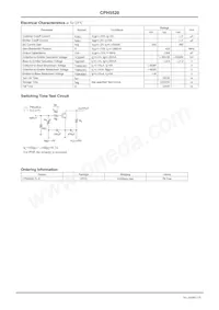 CPH5520-TL-E Datasheet Page 2