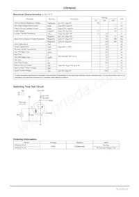 CPH6445-TL-W Datasheet Pagina 2