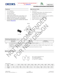 DMG2302U-7 Datasheet Cover