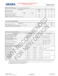 DMG4712SSS-13 Datasheet Page 2