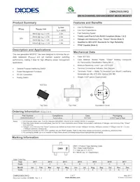 DMN2065UWQ-7 Datasheet Cover