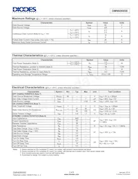 DMN6069SE-13 Datasheet Page 2
