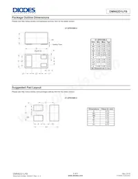 DMN62D1LFB-7B Datasheet Pagina 5