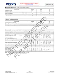 DMP2160UW-7 Datenblatt Seite 2