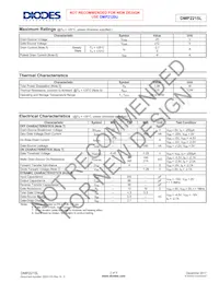 DMP2215L-7 Datasheet Pagina 2
