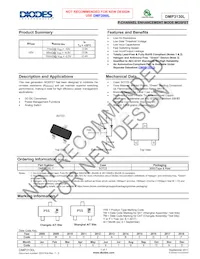 DMP3130L-7 Datasheet Cover