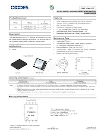 DMP34M4SPS-13 Datasheet Cover