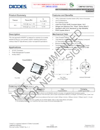 DMP4015SPSQ-13 Datasheet Cover