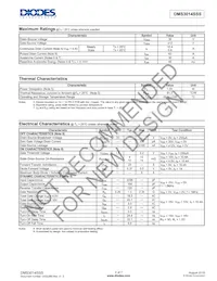 DMS3014SSS-13 Datasheet Page 2