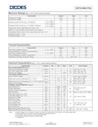 DMTH43M8LPSQ-13 Datasheet Pagina 2