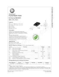 FCH47N60F-F085 Datasheet Cover