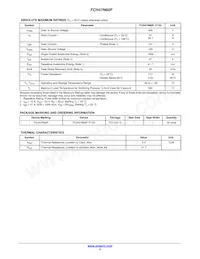 FCH47N60F-F133 Datasheet Page 2