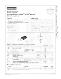 FCH76N60NF Datenblatt Seite 2