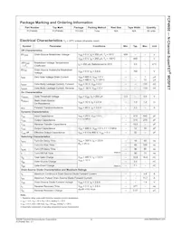 FCP4N60 Datasheet Page 3