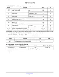 FCU600N65S3R0 Datasheet Page 2