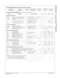 FDD5N60NZTM Datasheet Page 3