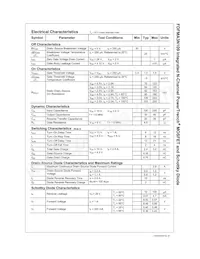 FDFMA3N109 Datasheet Page 3