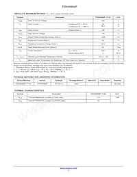 FDH45N50F-F133 Datasheet Page 2