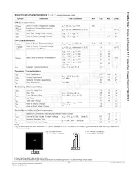FDMA410NZ Datasheet Page 3
