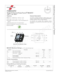 FDMA520PZ Datasheet Page 2
