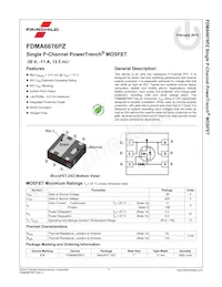 FDMA6676PZ Datasheet Page 2