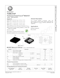 FDMC510P-F106 Datasheet Copertura