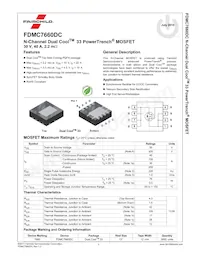 FDMC7660DC數據表 頁面 2