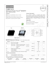 FDMC7678 Datasheet Page 2
