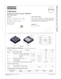 FDMC8462 Datasheet Page 2