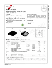 FDMC86262P Datasheet Page 2