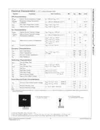 FDMS4435BZ Datasheet Page 3