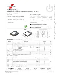 FDMS7650DC Datasheet Page 2