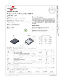 FDMS7670AS Datasheet Page 2