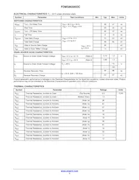 FDMS86300DC Datasheet Pagina 3