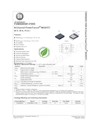 FDMS86581-F085 Datasheet Copertura