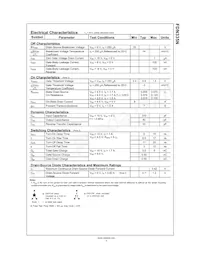 FDN335N Datasheet Page 2