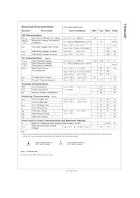 FDN340P Datasheet Page 2