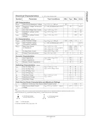 FDN342P Datasheet Page 2