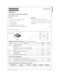 FDS3572 Datasheet Page 2
