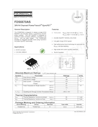 FDS6670AS Datenblatt Seite 2