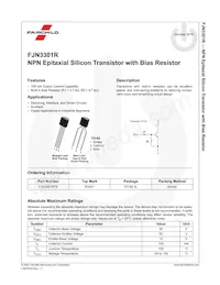 FJN3301RTA Datasheet Page 2